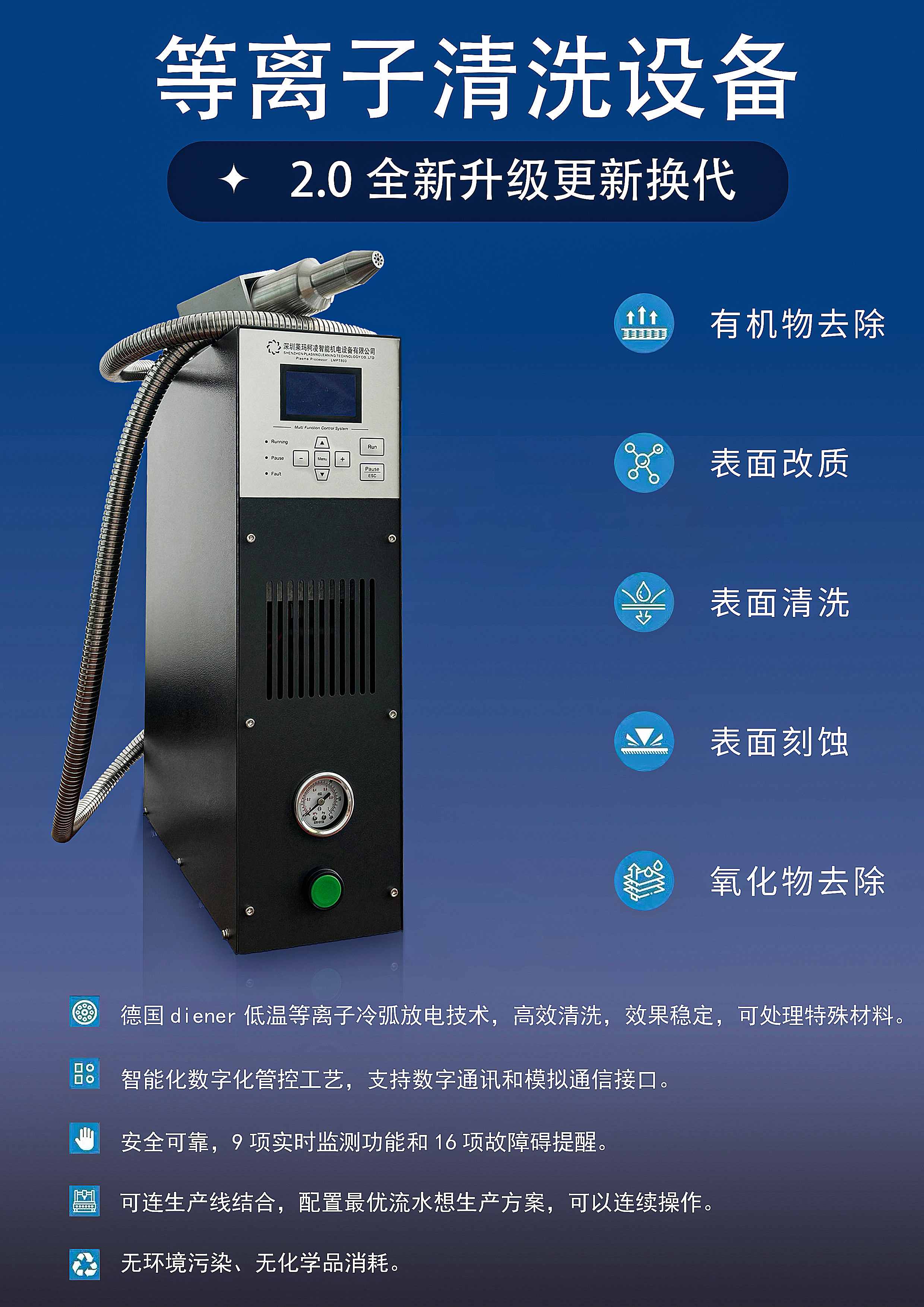 常压大气等离子处理机